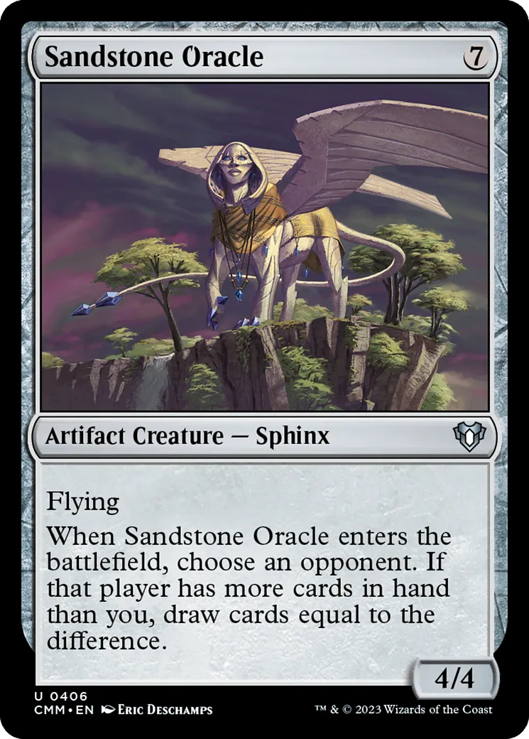 Oracle de grès — Commander Masters — Magic: The Gathering