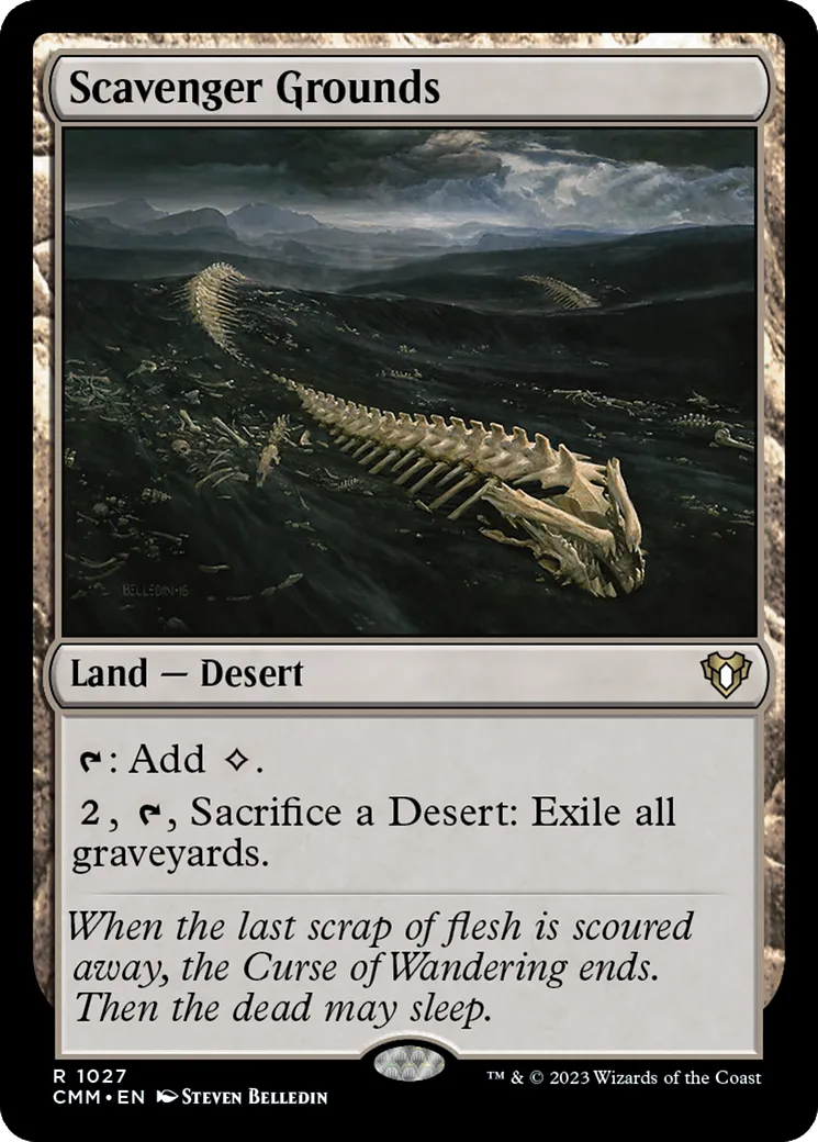 Terrains des charognards — Commander Masters — Magic: The Gathering