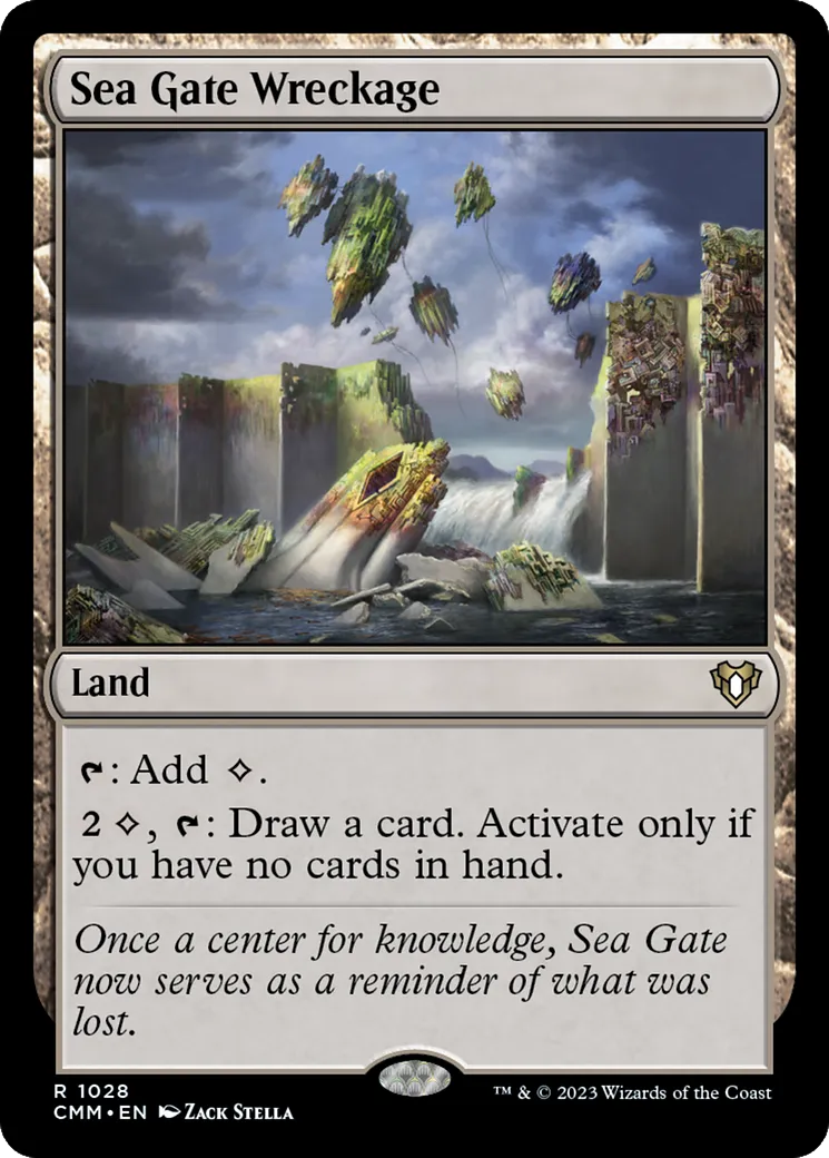 Décombres de Porte des Mers — Commander Masters — Magic: The Gathering