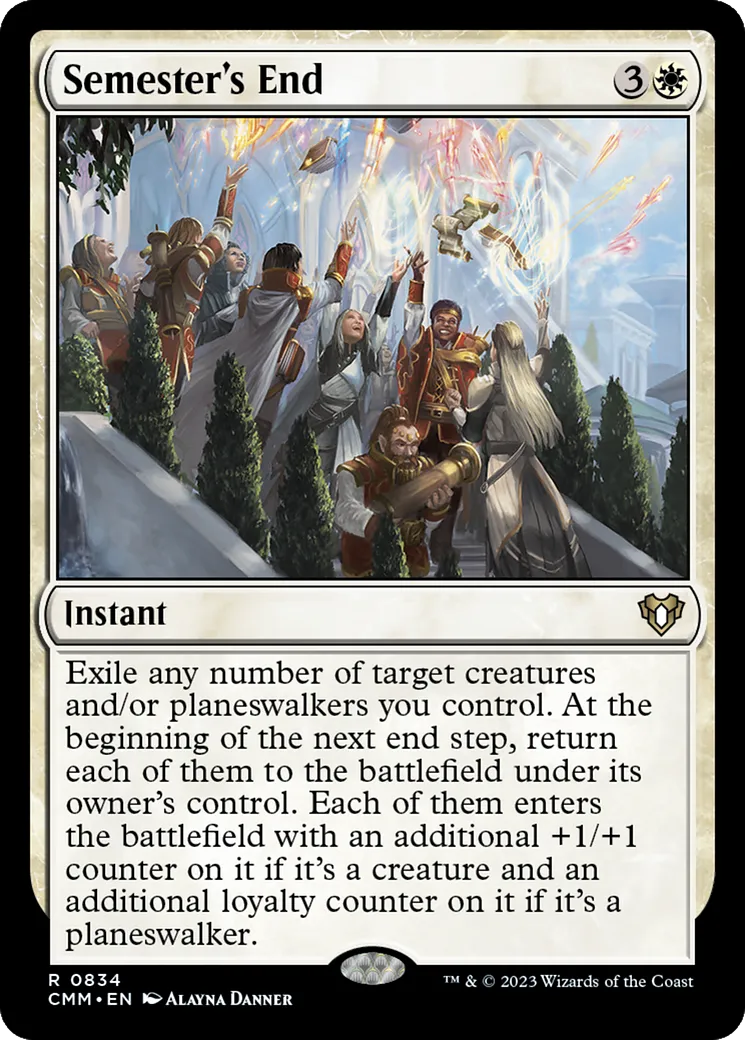 Fin de semestre — Commander Masters — Magic: The Gathering
