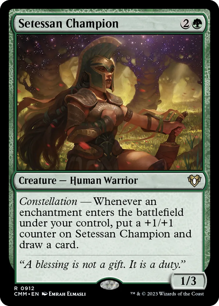 Setessan Champion — Commander Masters — Magic: The Gathering