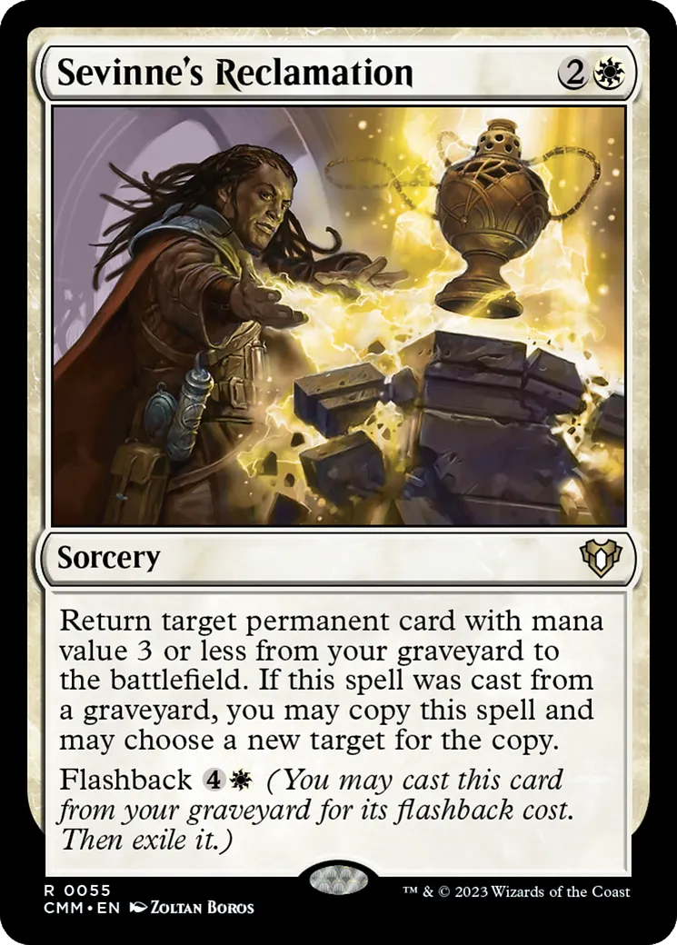 Sevinne's Reclamation — Commander Masters — Magic: The Gathering