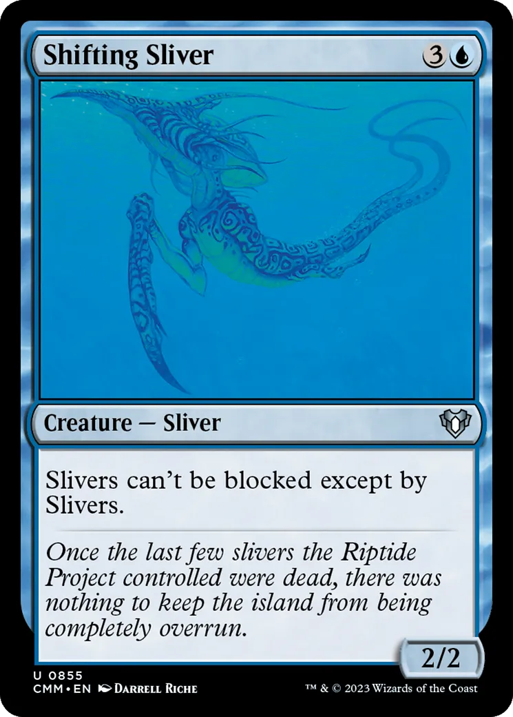 Slivoïde changeant — Commander Masters — Magic: The Gathering