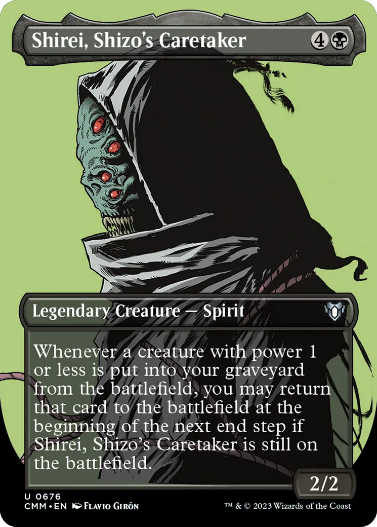 Shirei, pourvoyeur de Shizo — Commander Masters — Magic: The Gathering
