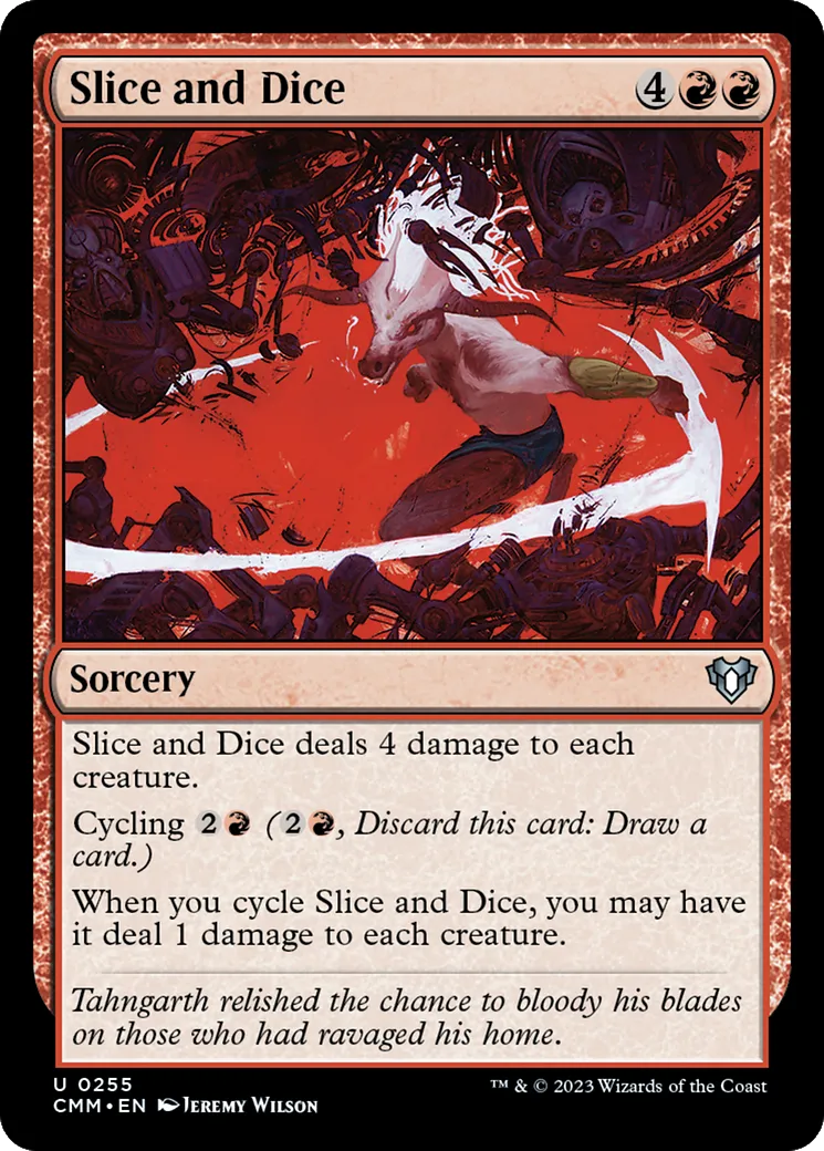 Slice and Dice — Commander Masters — Magic: The Gathering