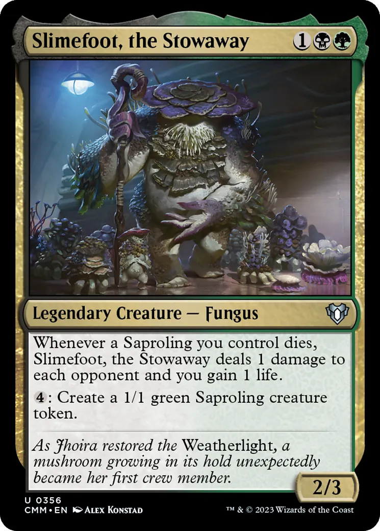 Fongepied, le clandestin — Commander Masters — Magic: The Gathering