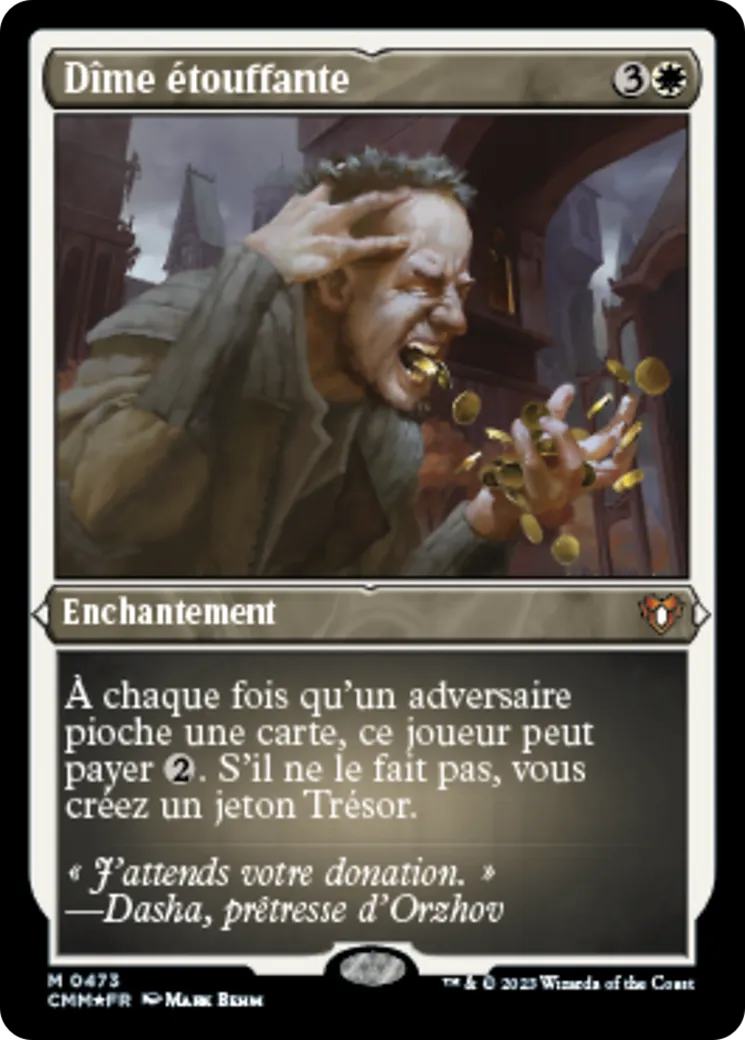 Dîme étouffante — Commander Masters — Magic: The Gathering