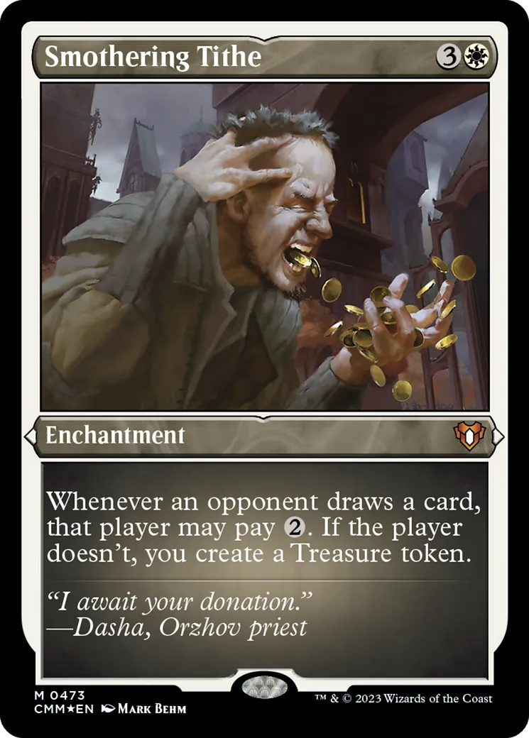 Smothering Tithe — Commander Masters — Magic: The Gathering