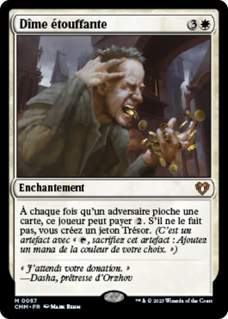 Dîme étouffante — Commander Masters — Magic: The Gathering