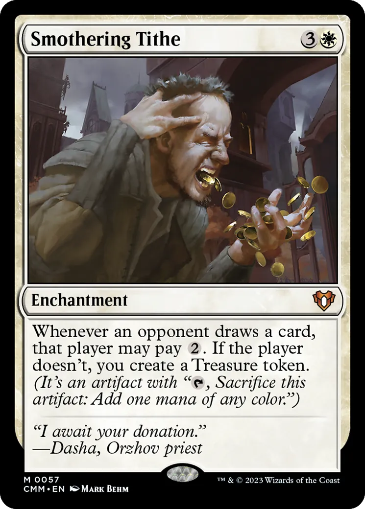 Smothering Tithe — Commander Masters — Magic: The Gathering