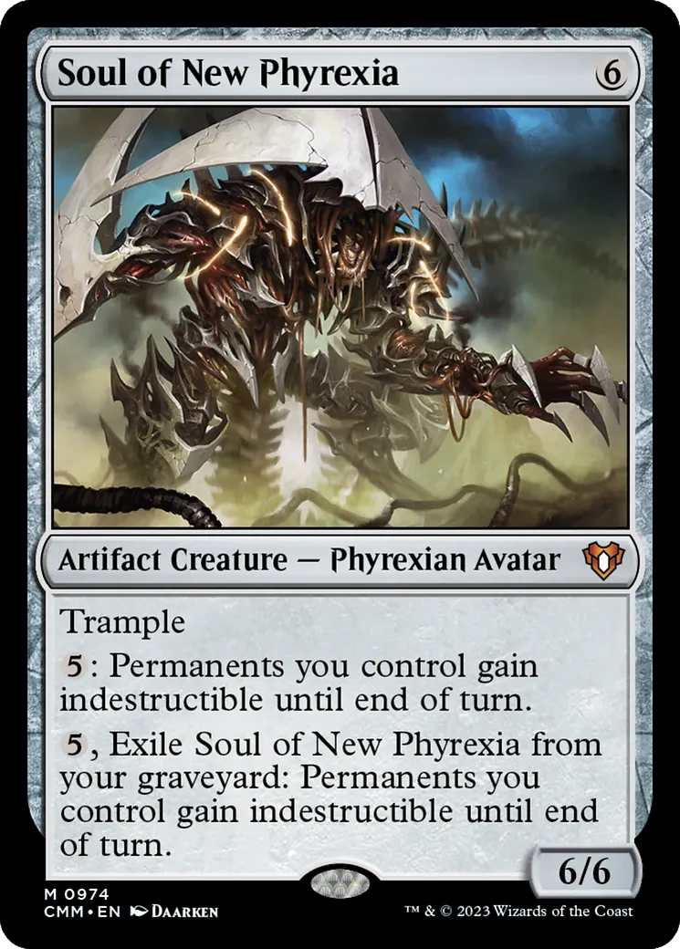 Âme de la Nouvelle Phyrexia — Commander Masters — Magic: The Gathering