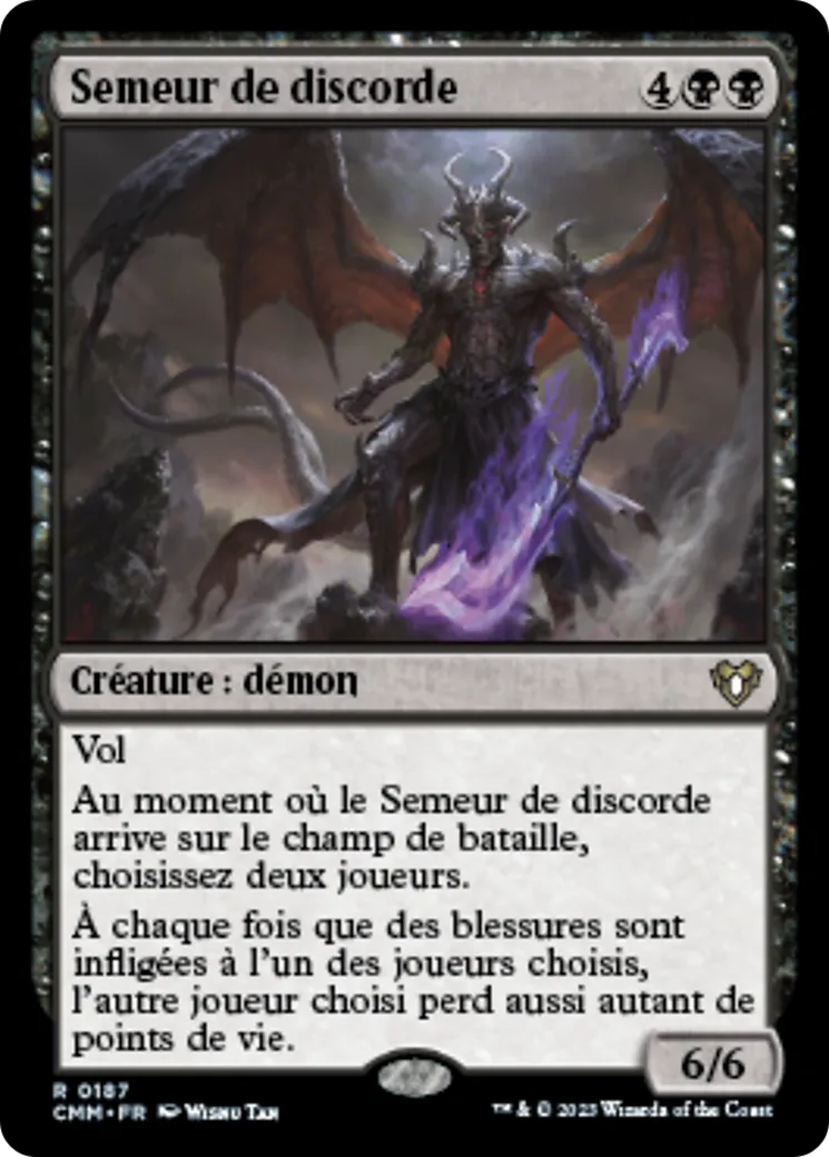 Semeur de discorde — Commander Masters — Magic: The Gathering