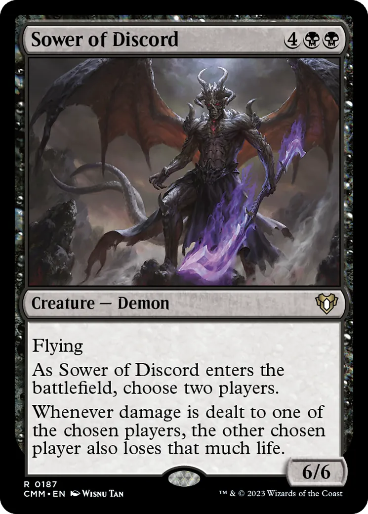 Sower of Discord — Commander Masters — Magic: The Gathering