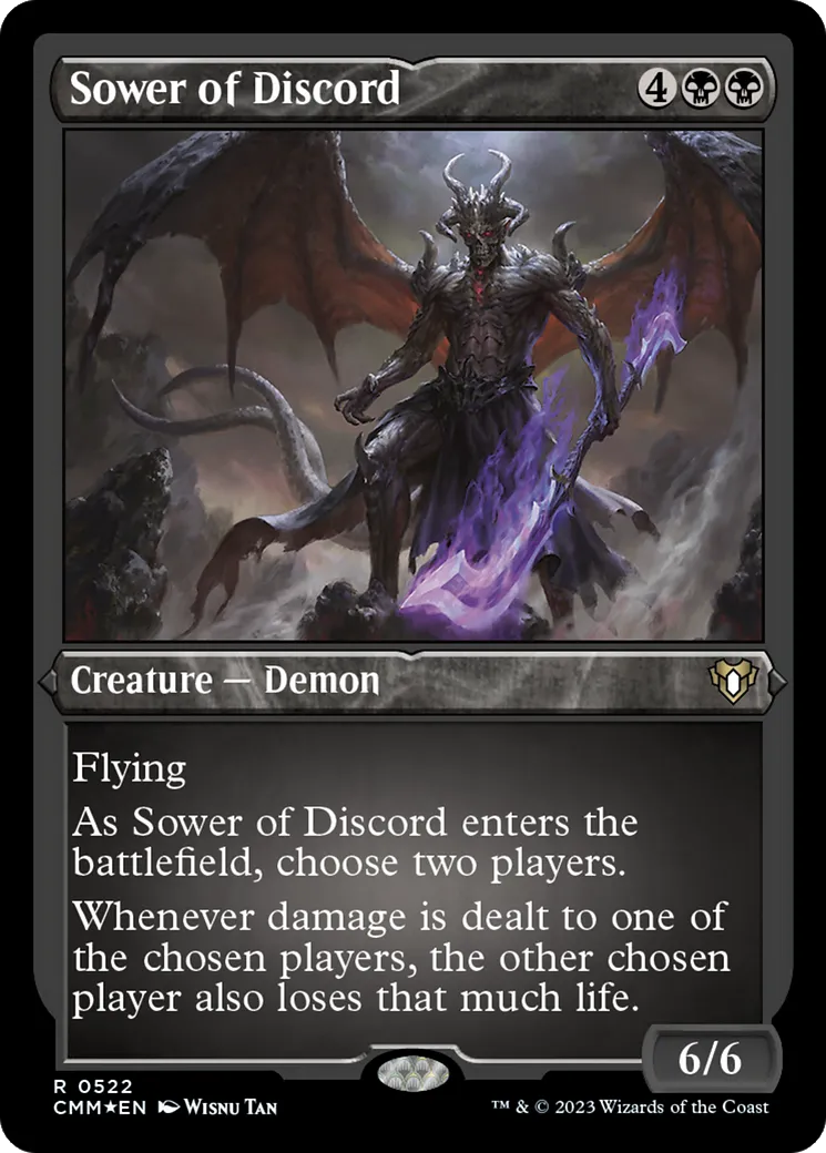 Sower of Discord — Commander Masters — Magic: The Gathering