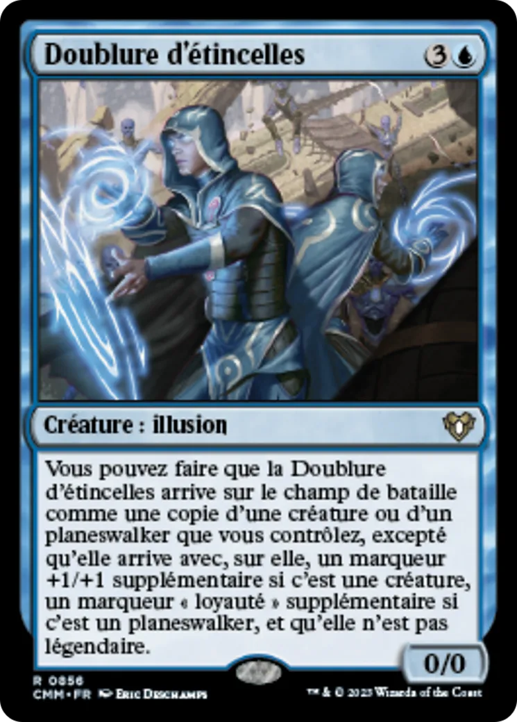 Doublure d'étincelles — Commander Masters — Magic: The Gathering
