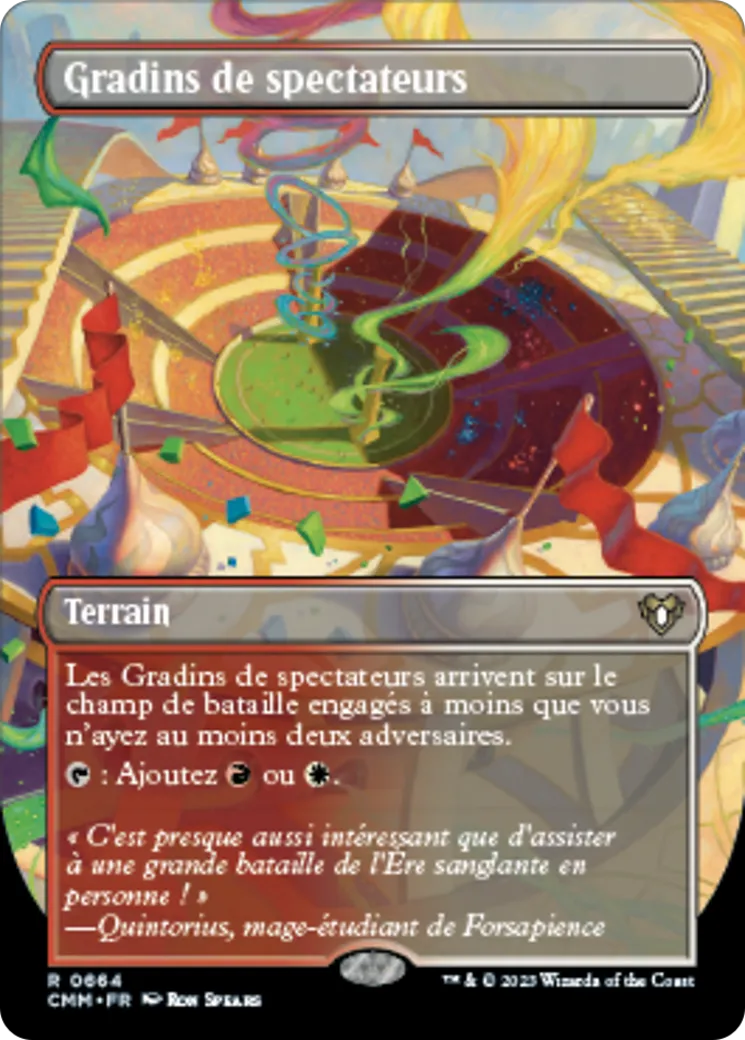 Gradins de spectateurs — Commander Masters — Magic: The Gathering