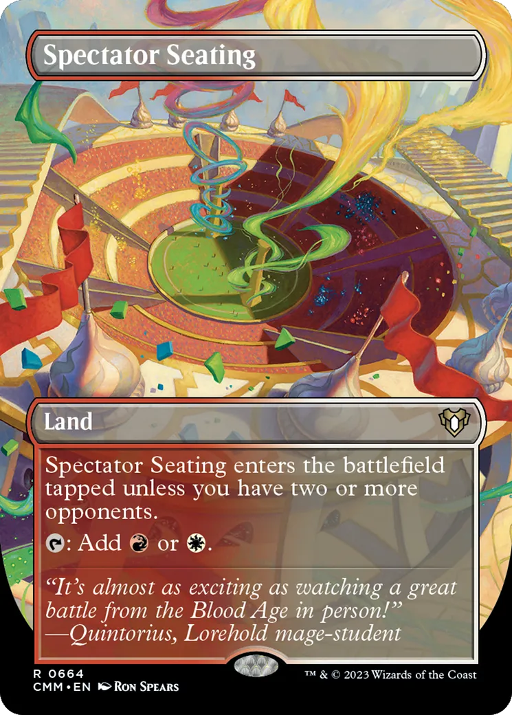 Gradins de spectateurs — Commander Masters — Magic: The Gathering