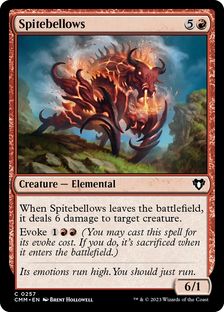 Spitebellows — Commander Masters — Magic: The Gathering