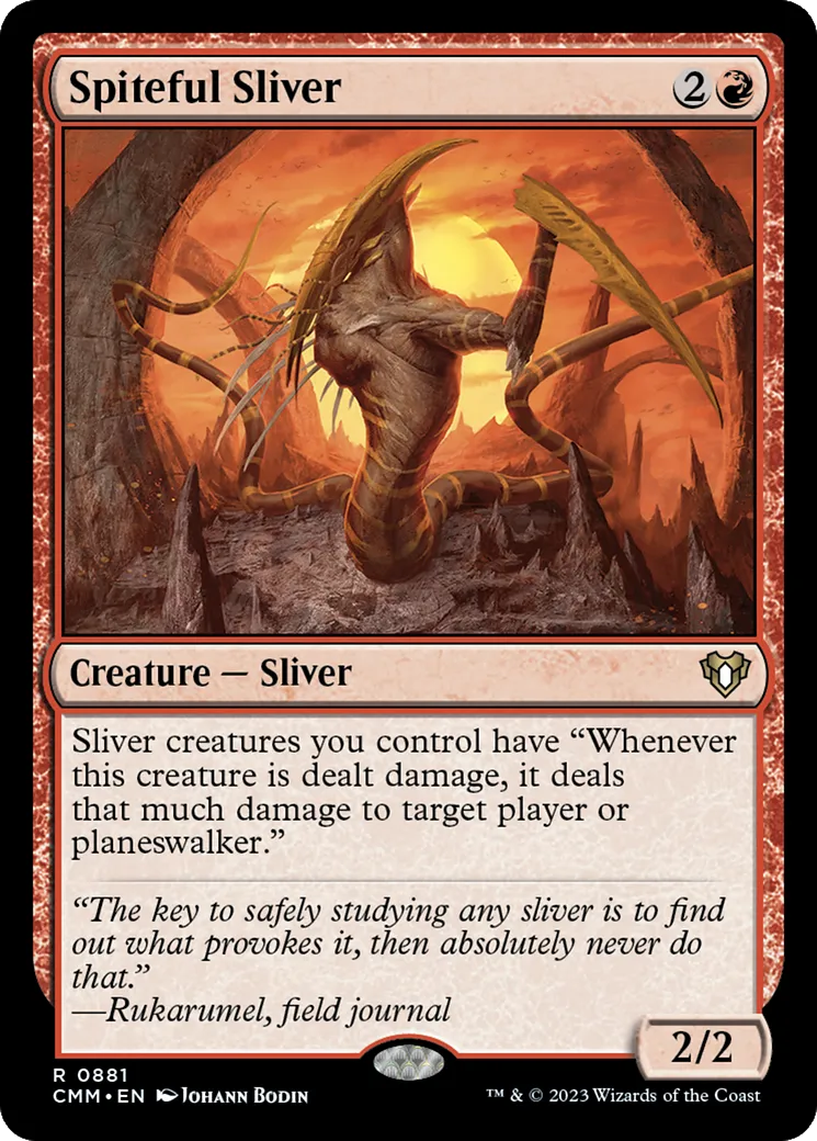 Slivoïde malveillant — Commander Masters — Magic: The Gathering