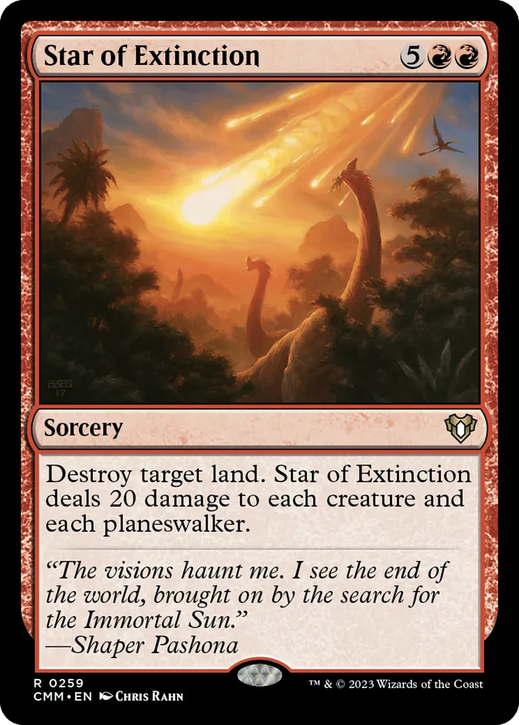 Star of Extinction — Commander Masters — Magic: The Gathering