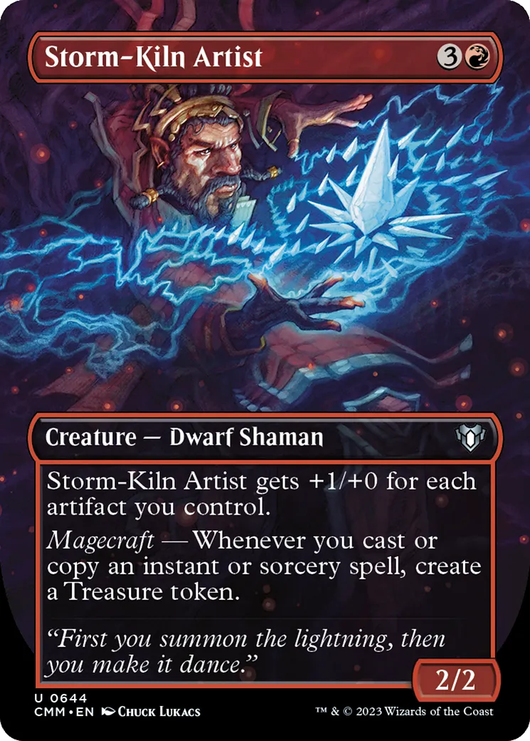 Storm-Kiln Artist — Commander Masters — Magic: The Gathering