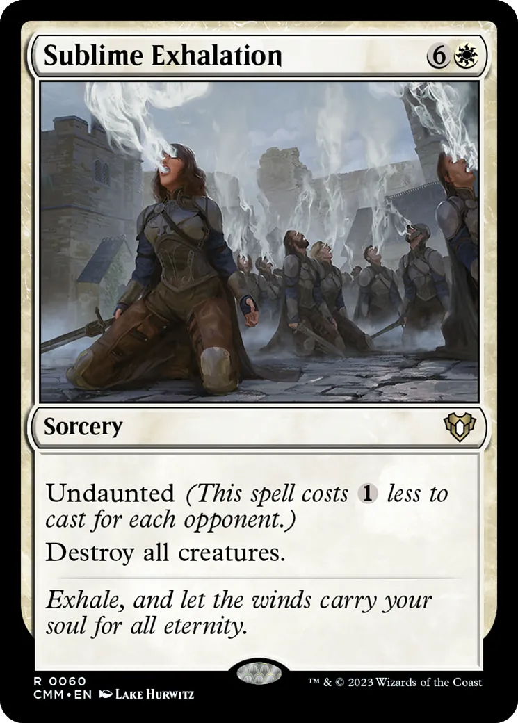 Expiration sublime — Commander Masters — Magic: The Gathering