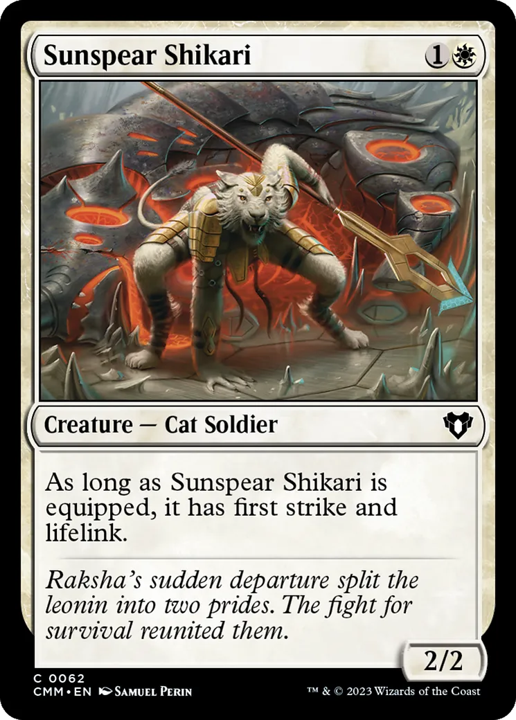 Shikari lancesoleil — Commander Masters — Magic: The Gathering