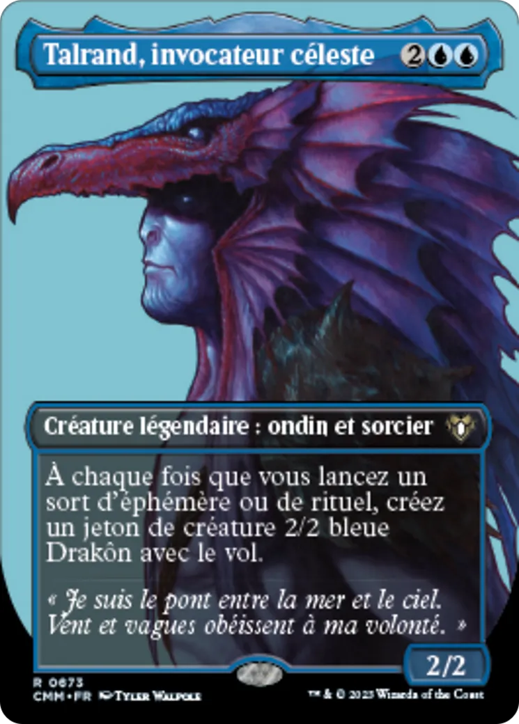 Talrand, invocateur céleste — Commander Masters — Magic: The Gathering