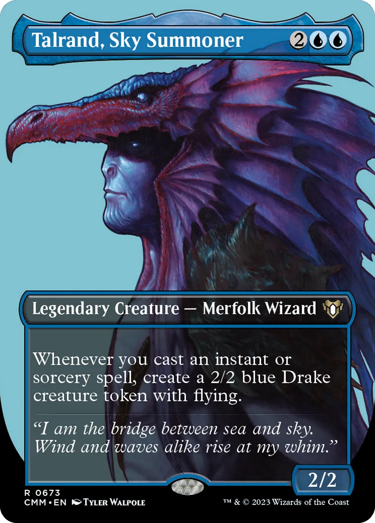Talrand, Sky Summoner — Commander Masters — Magic: The Gathering