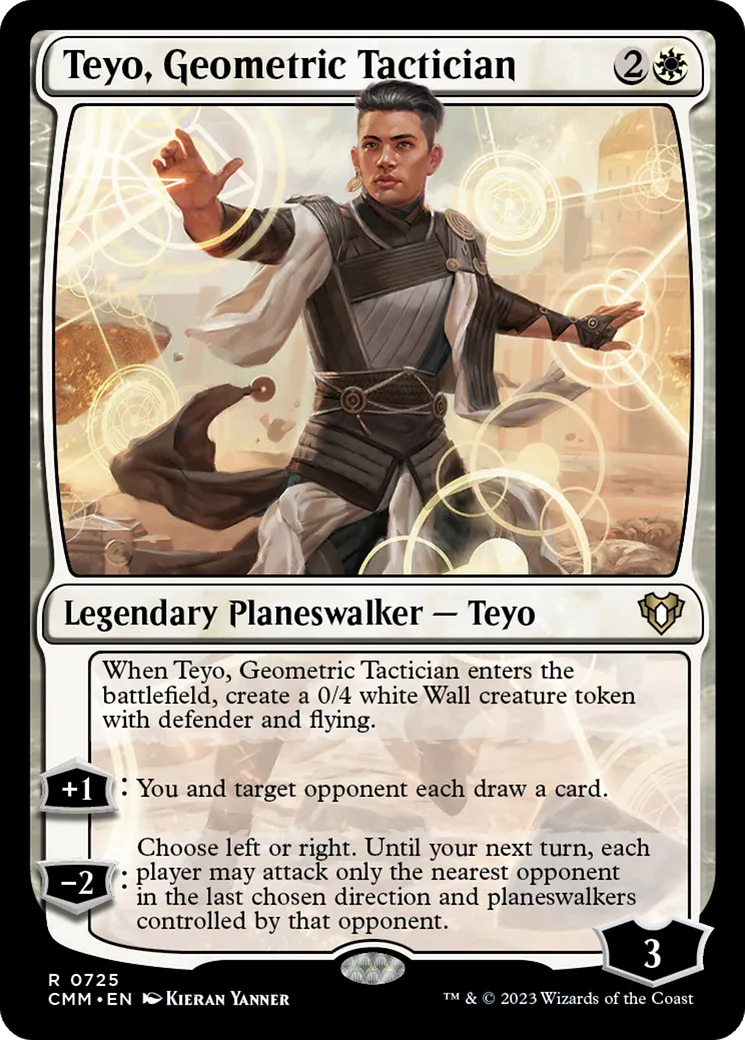 Teyo, tacticien géométrique — Commander Masters — Magic: The Gathering