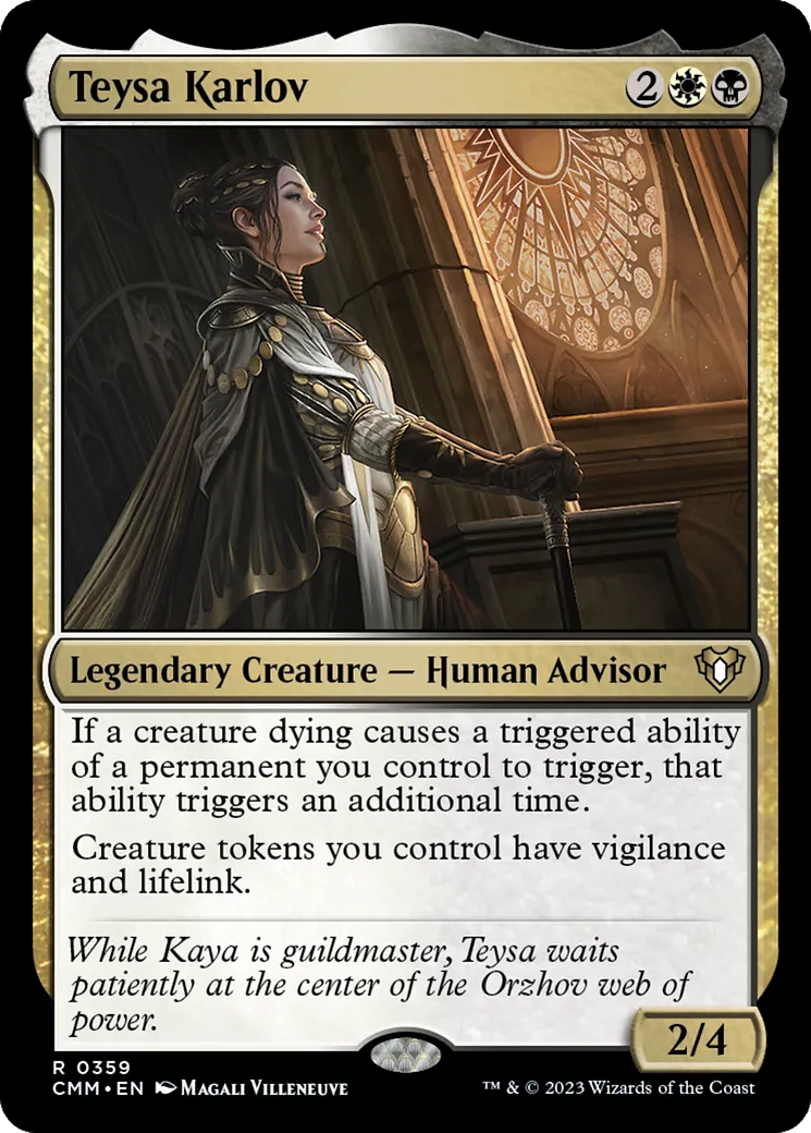 Teysa Karlov — Commander Masters — Magic: The Gathering