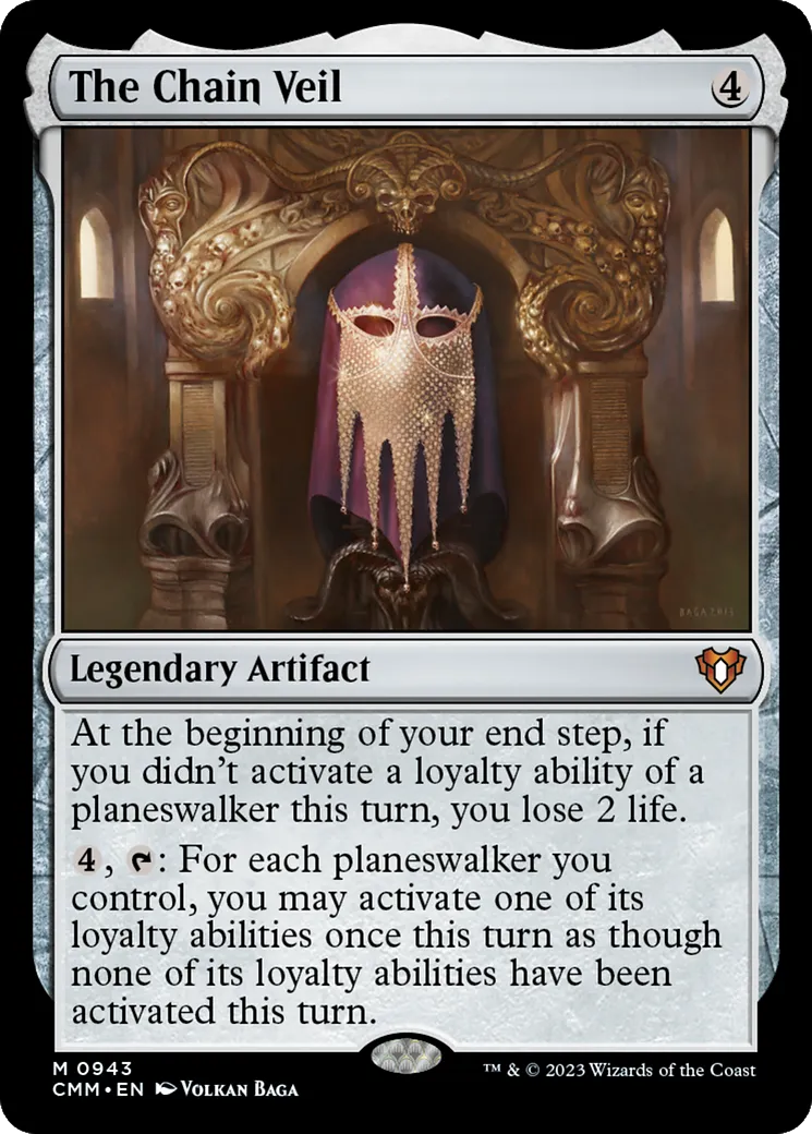 Le Voile de Chaîne — Commander Masters — Magic: The Gathering