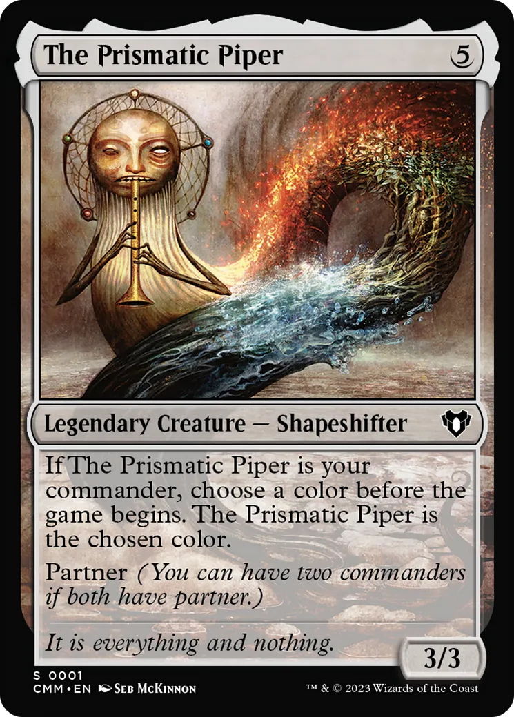 The Prismatic Piper — Commander Masters — Magic: The Gathering