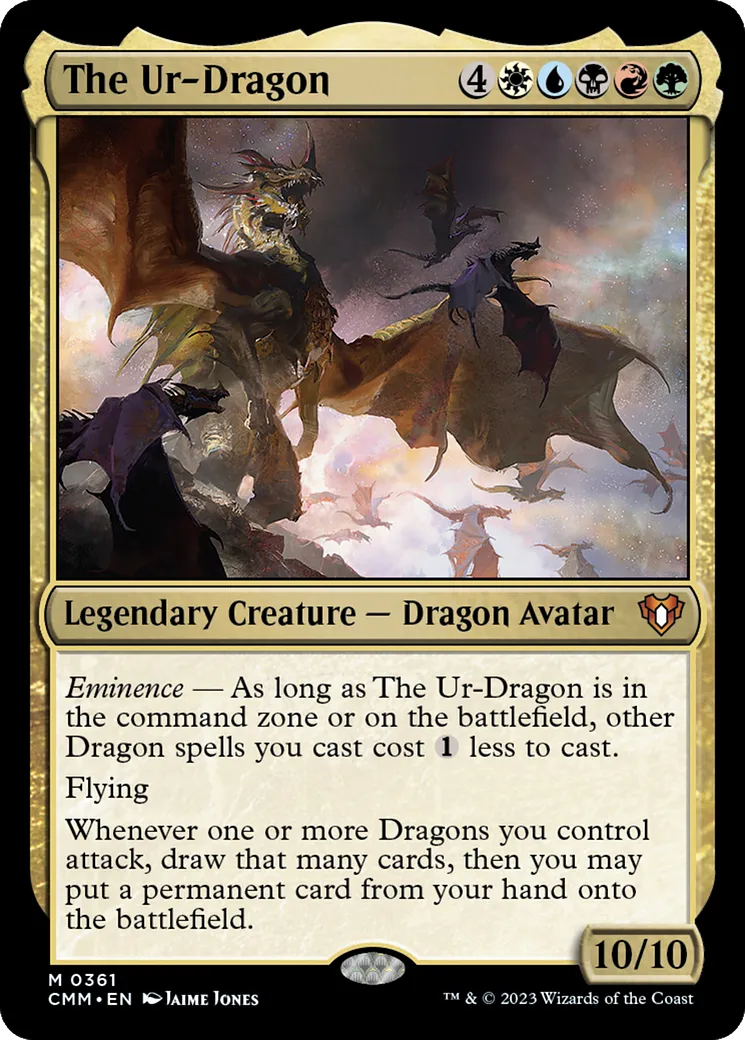 L'Ur-Dragon — Commander Masters — Magic: The Gathering