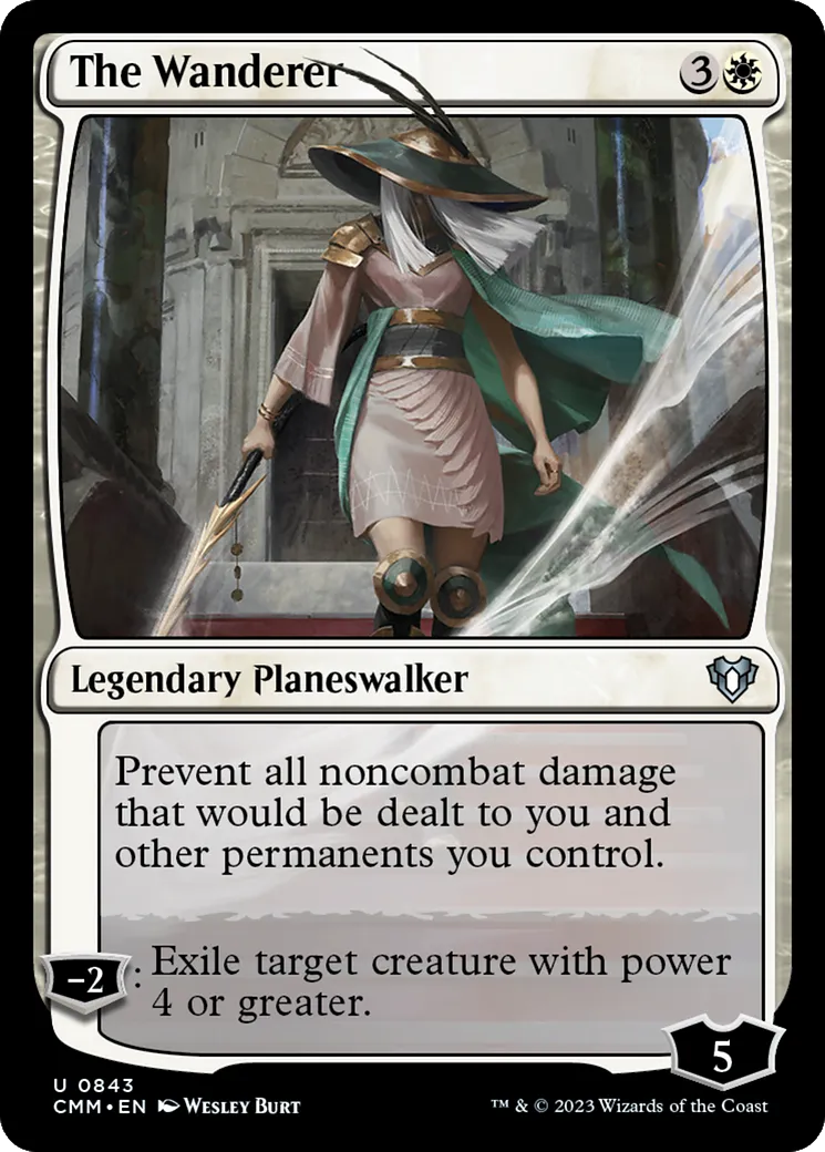 The Wanderer — Commander Masters — Magic: The Gathering