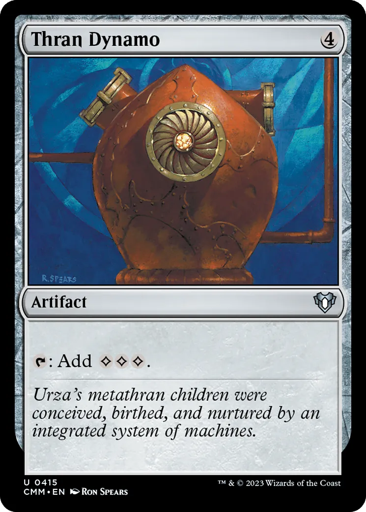 Dynamo thran — Commander Masters — Magic: The Gathering