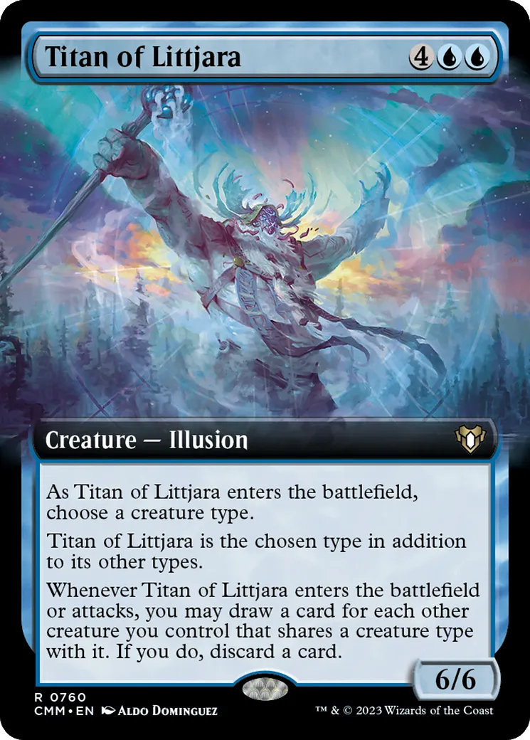 Titan de Littjara — Commander Masters — Magic: The Gathering