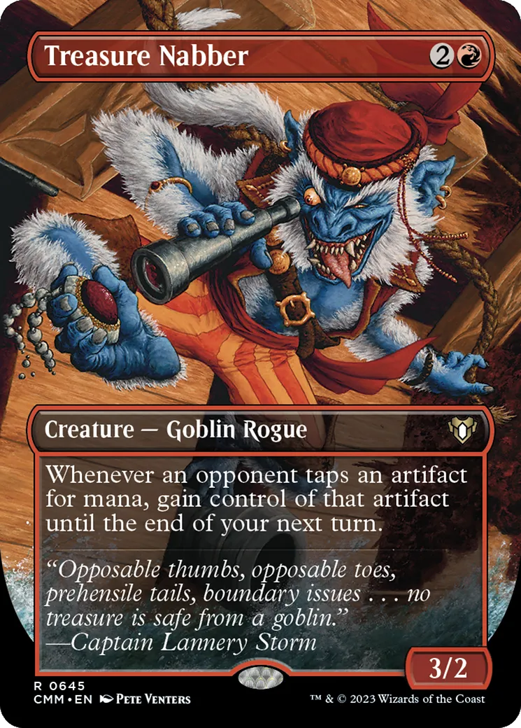 Chipeur de trésor — Commander Masters — Magic: The Gathering