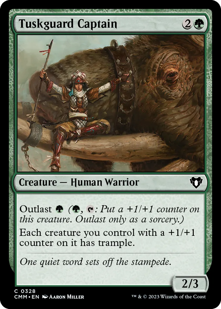 Capitaine de la garde d'ivoire — Commander Masters — Magic: The Gathering