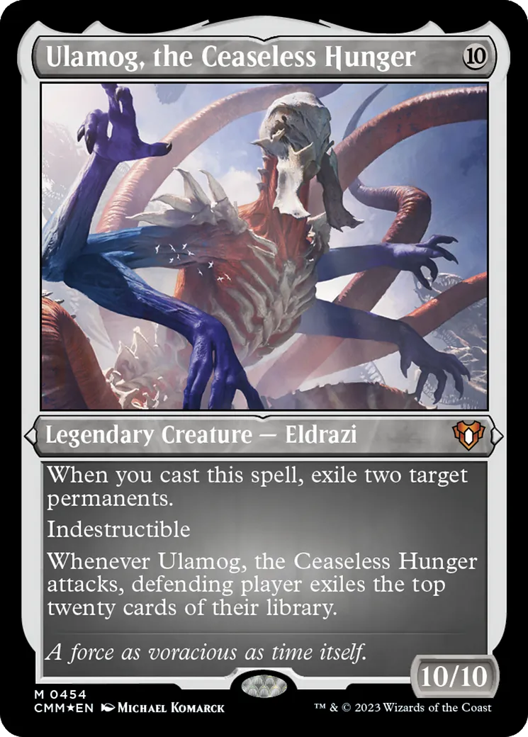Ulamog, the Ceaseless Hunger — Commander Masters — Magic: The Gathering
