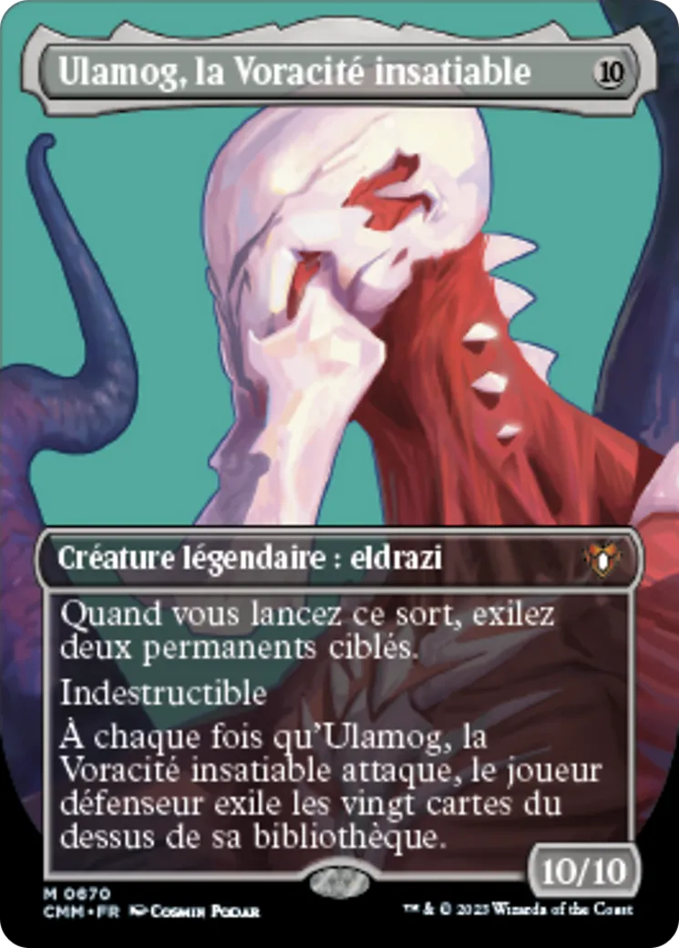 Ulamog, la Voracité insatiable — Commander Masters — Magic: The Gathering