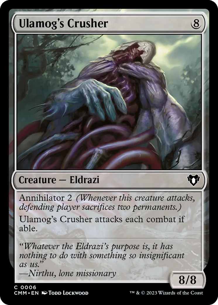 Écrabouilleur d'Ulamog — Commander Masters — Magic: The Gathering