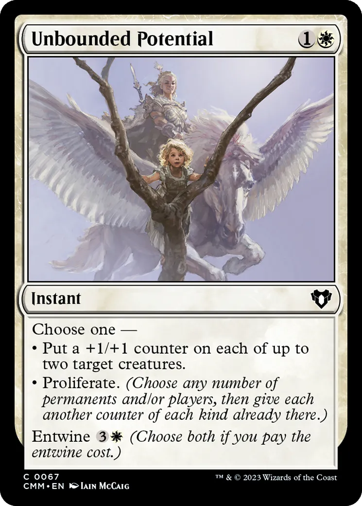 Potentiel illimité — Commander Masters — Magic: The Gathering
