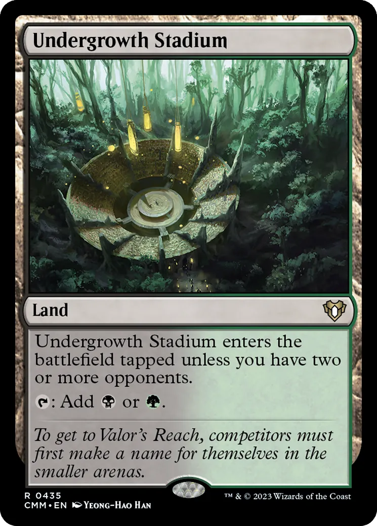 Undergrowth Stadium — Commander Masters — Magic: The Gathering