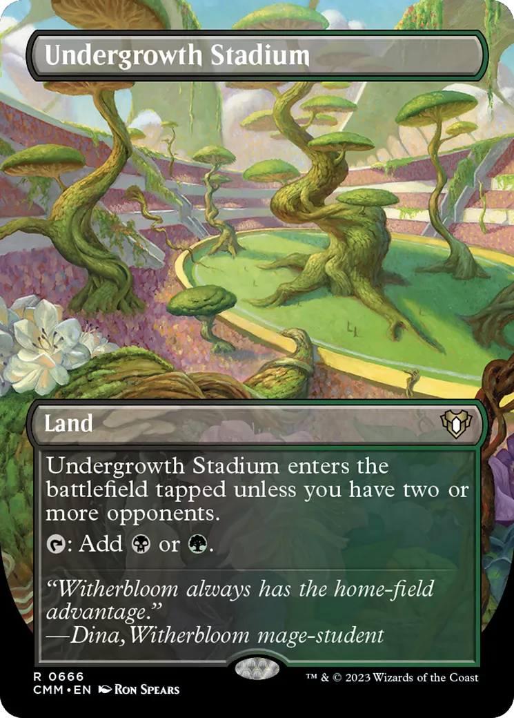 Stade des sous-bois — Commander Masters — Magic: The Gathering