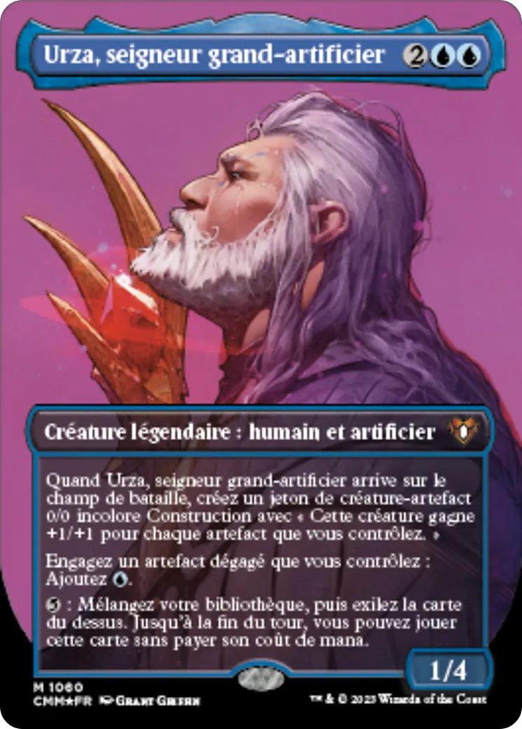 Urza, seigneur grand-artificier from Commander Masters - Magic: The Gathering