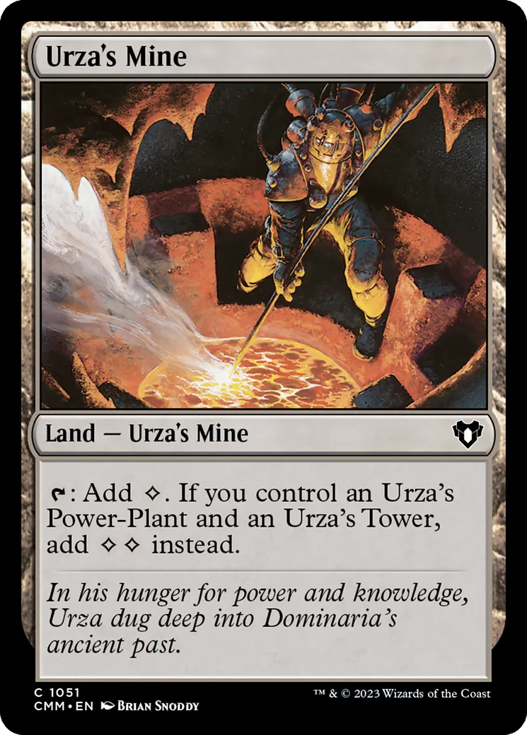 Mine d'Urza — Commander Masters — Magic: The Gathering