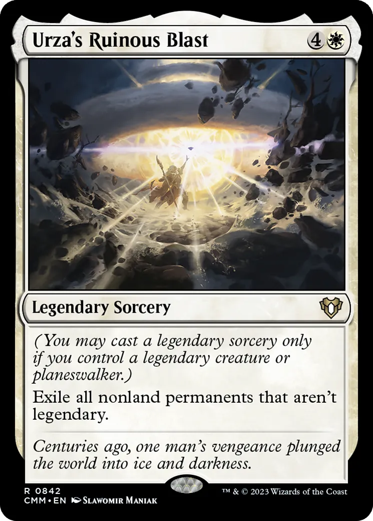 Urza's Ruinous Blast — Commander Masters — Magic: The Gathering