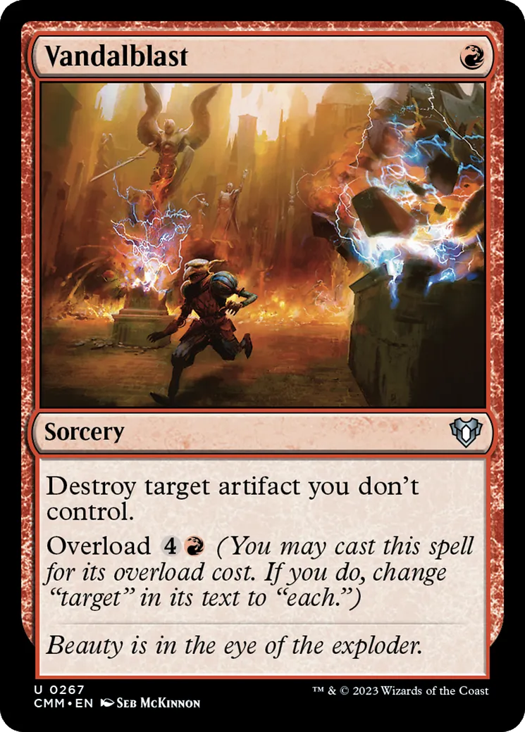 Vandalblast — Commander Masters — Magic: The Gathering