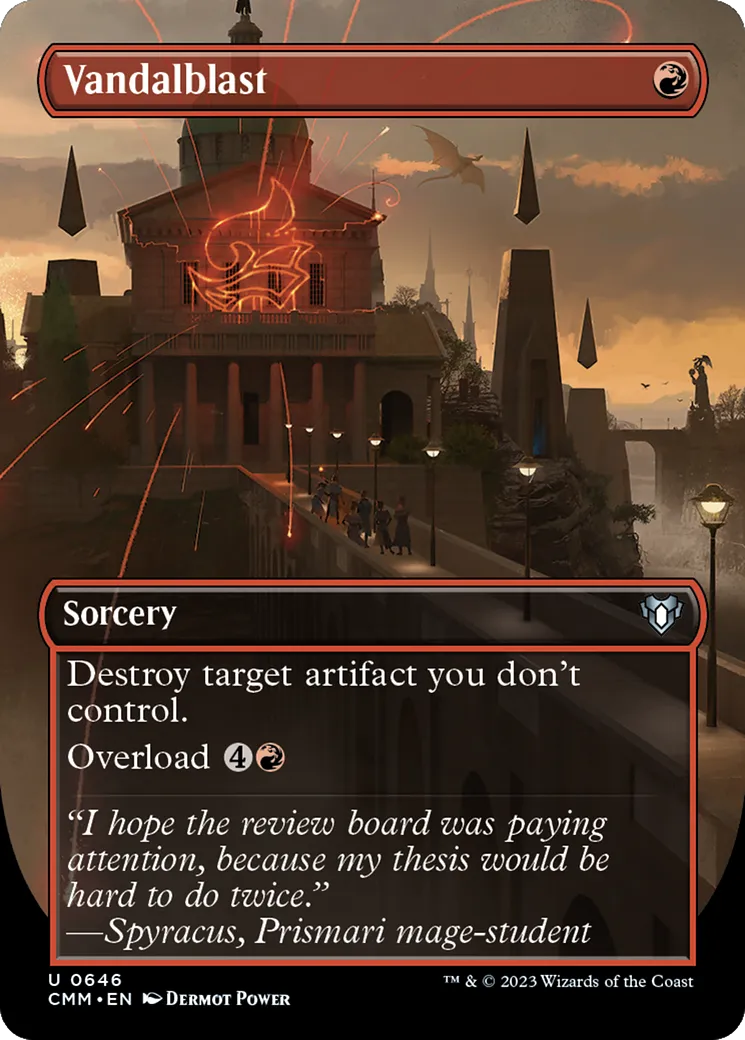 Vandalblast — Commander Masters — Magic: The Gathering